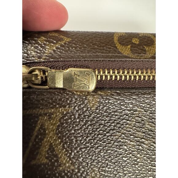 Louis Vuitton Portefeuille Koala Monogram Folding Compact Wallet Vintage Propane - Picture 7 of 16